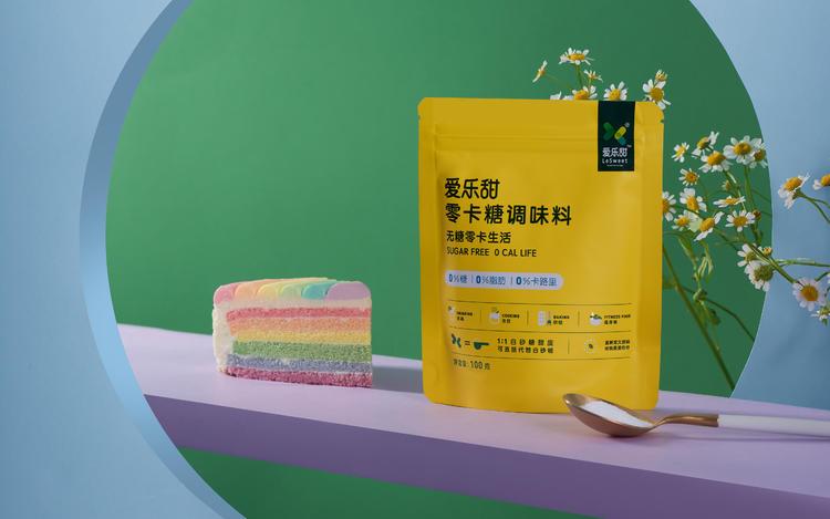 零卡自在，甜蜜不设限 爱乐甜美食代糖系列产品摄影设计美学